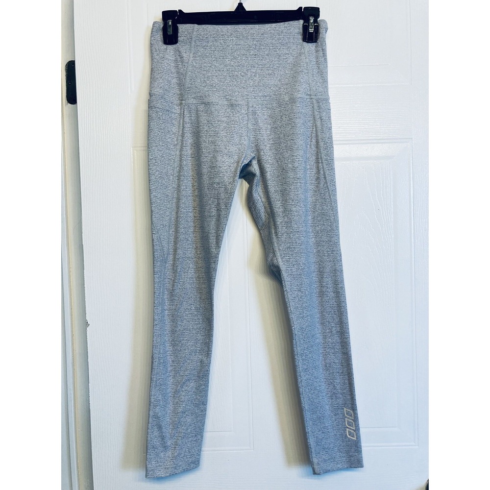 Lorna Jane Leggings Womens XS‎ Grey Space Dye High Rise Pocket Yoga Activewear
